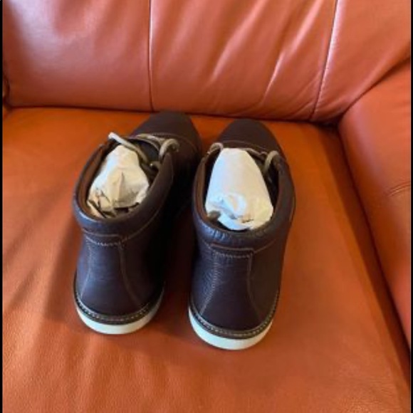 NWT Mens Clark’s brown size 12 - Picture 4 of 5
